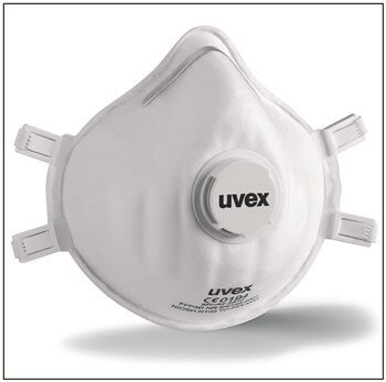 優(yōu)唯斯（UVEX）Silv-Air 2310 罩杯式防塵口罩-廣(guǎng)州陽越勞保用品