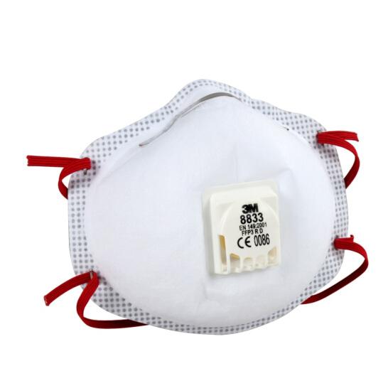 3M 8833防塵防金屬煙口罩--廣(guǎng)州防護(hù)口罩批發(fā)商