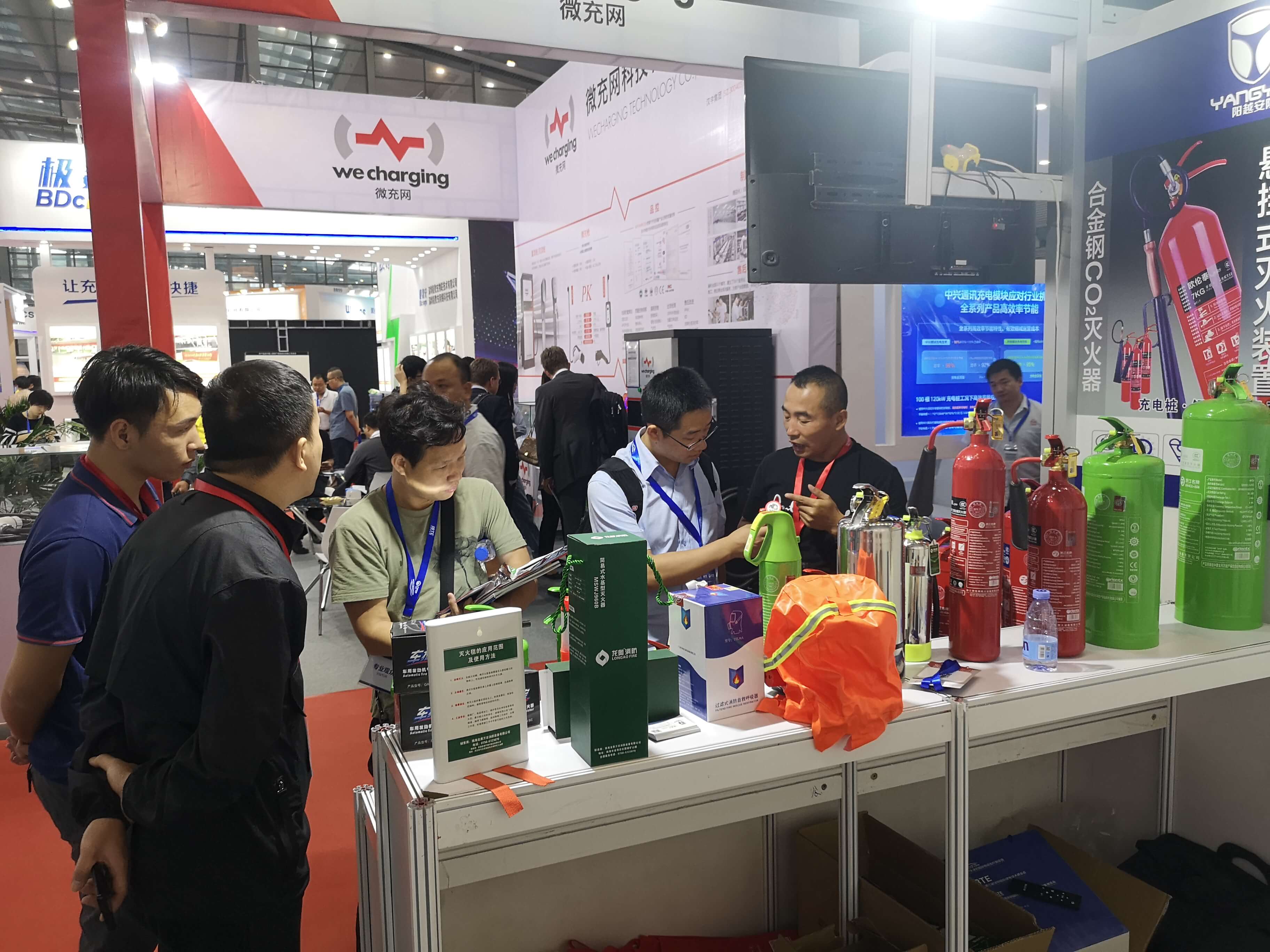 廣(guǎng)州陽越安防赴深圳參加2019第三屆深圳國(guó)際充電（站）樁技術(shù)設(shè)備展覽會(huì)（簡(jiǎn)稱(chēng)CPTE）