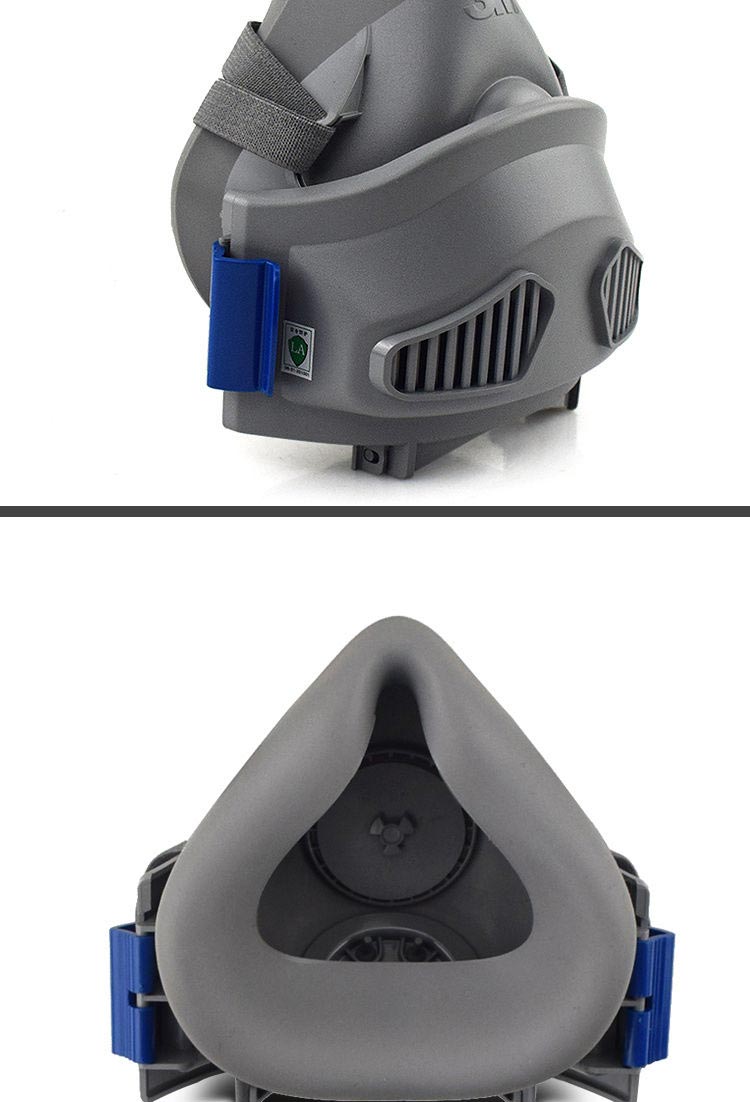 3M 7772矽膠半面型單濾盒防護(hù)面罩