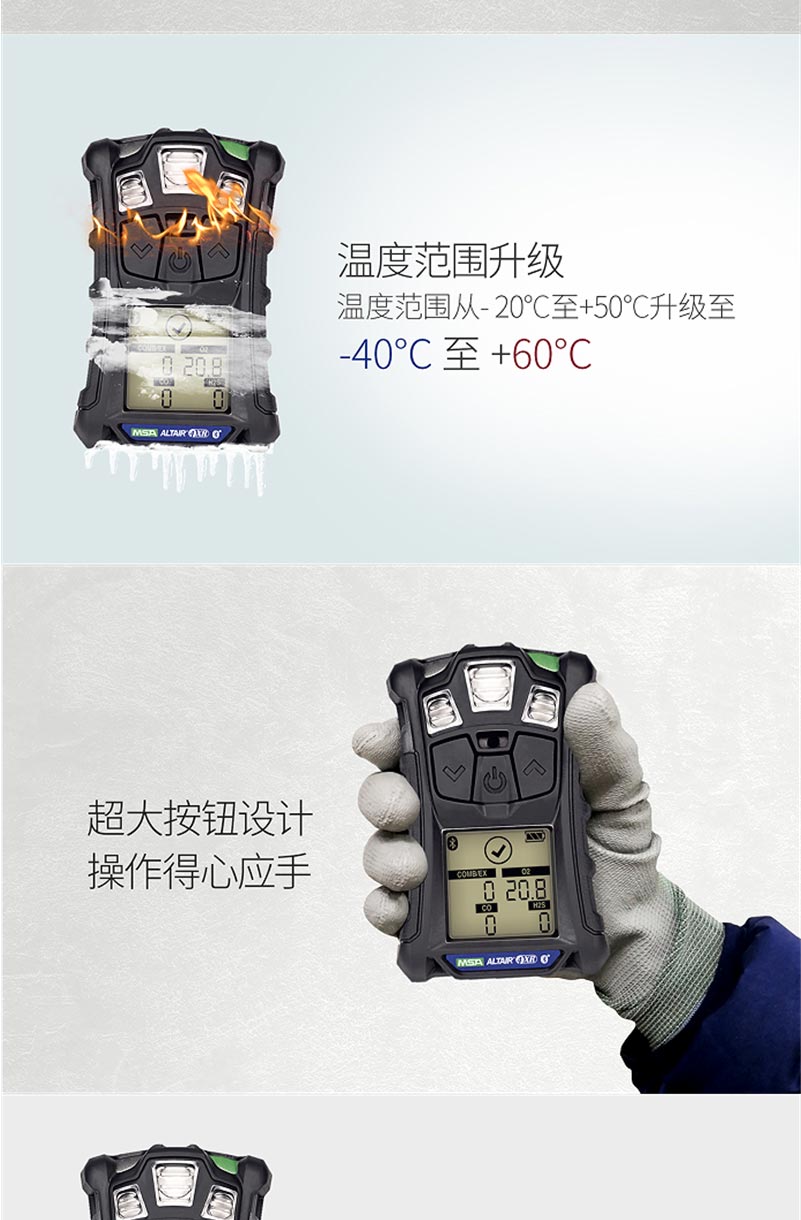 梅思安 10196188 天鷹4XR藍(lán)牙版氣體檢測(cè)儀
