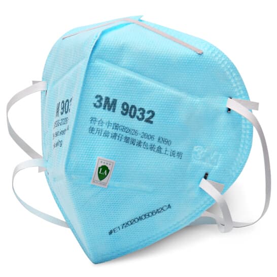 3M 9032 頭帶式摺疊防護(hù)口罩（KN90)